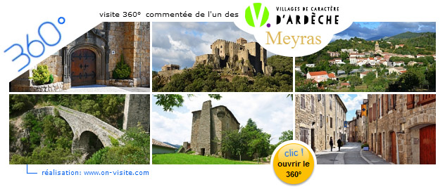 Visite 360° commentée du village de Meyra